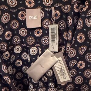 Kith Navy Floral Shirt